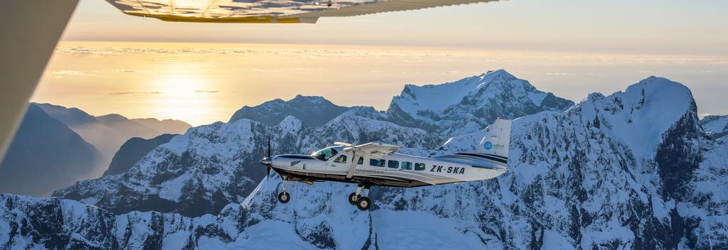 See Fiordland from the air