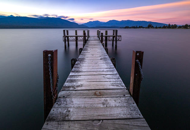Te Anau, located on the eastern shore of Lake Te Anau is closest town to Milford Sound. Also known as the "gateway to the fiords". Find out more Fiordland and Te Anau. 
