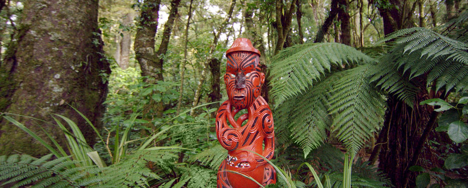 Soon after you depart Pa Harakeke, the beginning of the stunning Timber Trail, you'll come  across this po.