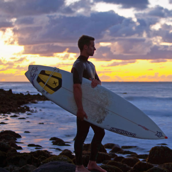 Fantastic sunsets are a built-in bonus at the west coast surf town of Raglan.
