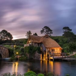 The Mill wedding venue at Hobbiton Movie Set