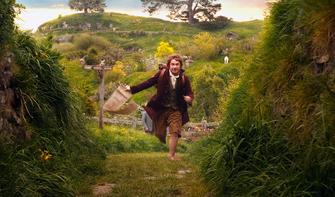Bilbo Baggins at Hobbiton