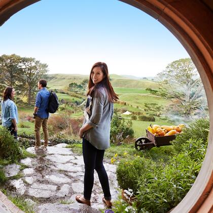 There are 44 Hobbit holes in total, all of which were reconstructed in 2011 for The Hobbit trilogy.