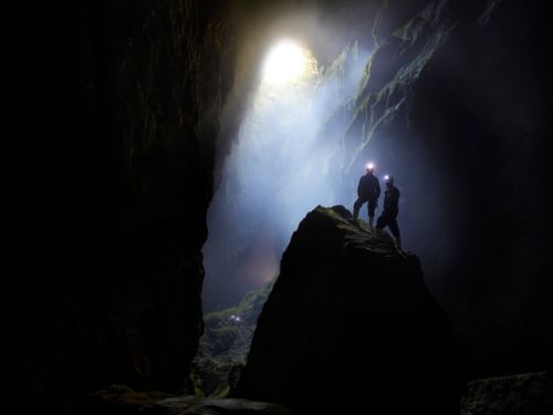 Descend into the magical landscape of Waitomo Caves and marvel at the ancient limestone structures. Keep and eye out for glow worms as you explore one