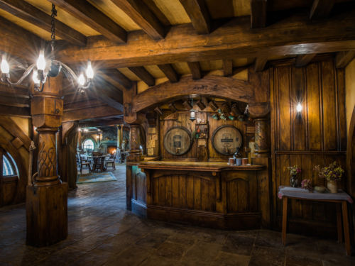 Inside the Green Dragon Inn at Hobbiton™ Movie Set