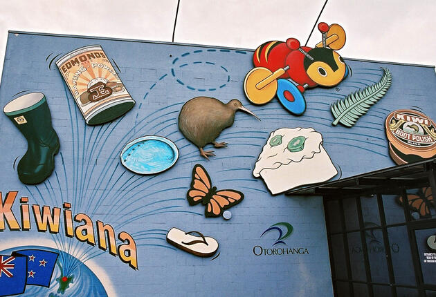 A range of wacky and weird objects helps define what it is to be a New Zealander, or 'Kiwi'. These wonderful things are known simply as - 'Kiwiana'.