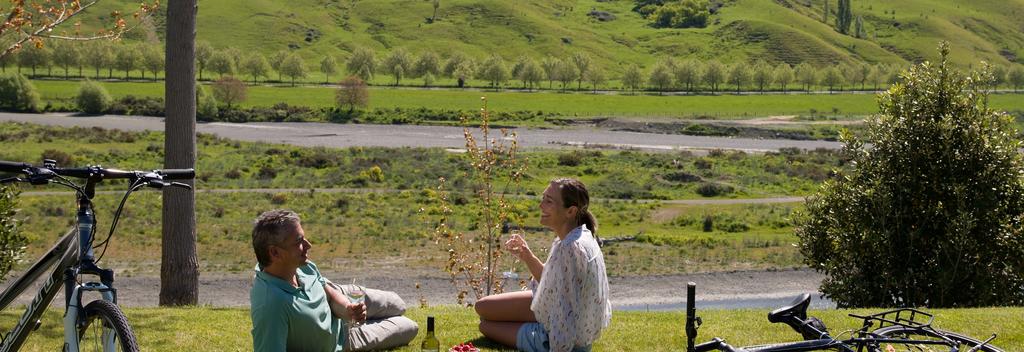 Cycling and Picnic by Tukituki River