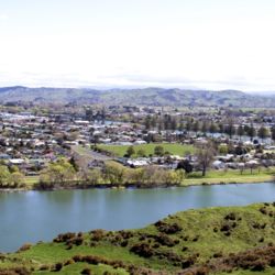 Wairoa River and town