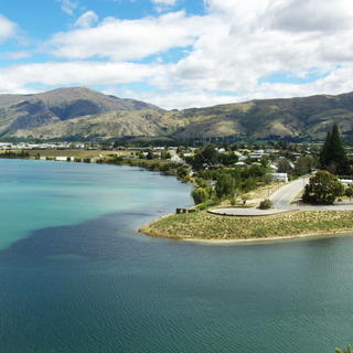 Cromwell fica às margens do Lake Dunstan