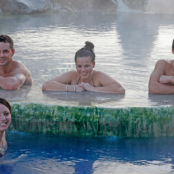 Taupo is home to a range of naturally-heated hot pools - perfect for a relaxing soak after a busy day exploring.