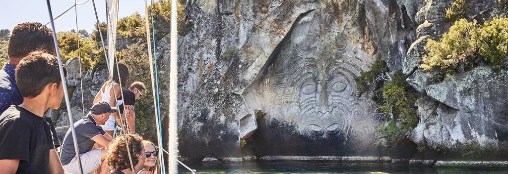 Ngatoroirangi Mine Bay Māori Rock Carvings, Lake Taupō