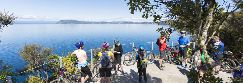 Endless lake views are your constant companions on this trail.