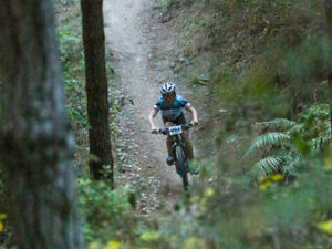 There are plenty of signature flowing downhills to enjoy at Craters Mountain Bike Park.