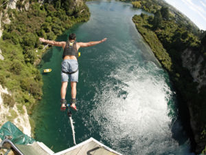 Bungy option in New Zealand's Events Capital - Lake Taupo.