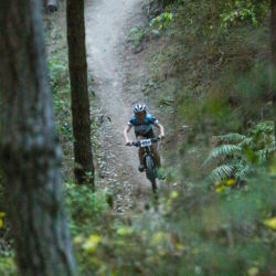There are plenty of signature flowing downhills to enjoy at Craters Mountain Bike Park.
