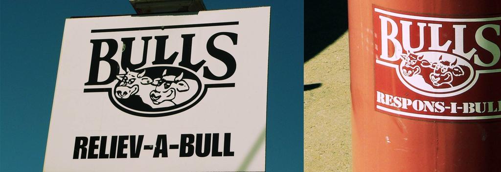 Bulls ist eine kleine Stadt mit einem großen Sinn für Humor.