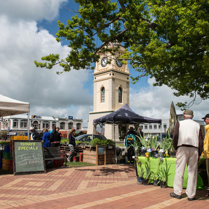 Market in Feilding