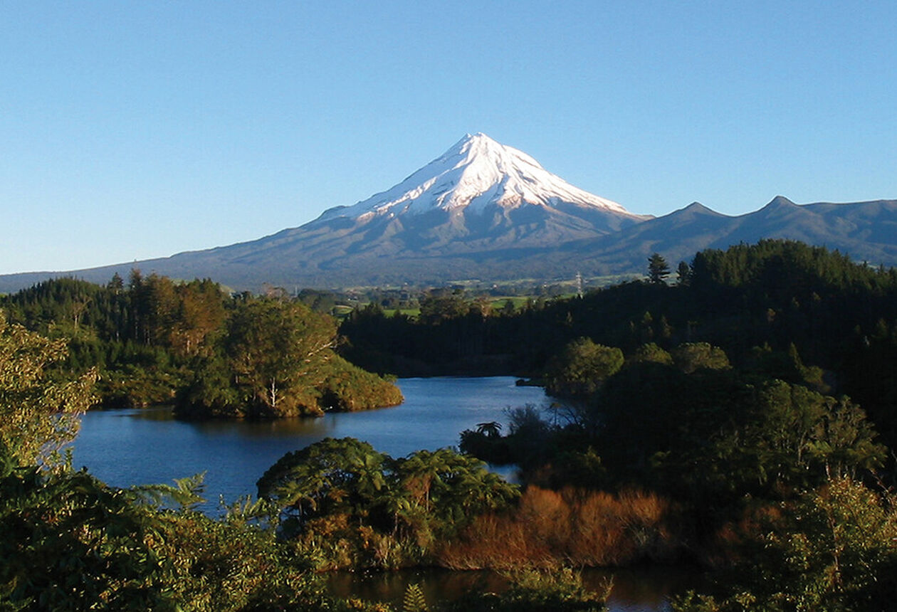 Taranaki is located on the western side of New Zealand's North Island and offers countless opportunities for adventure seekers. Hike under the shadow of Mount Taranaki or explore the green fertile lowlands and artistic culture of Taranaki, New Zealand.