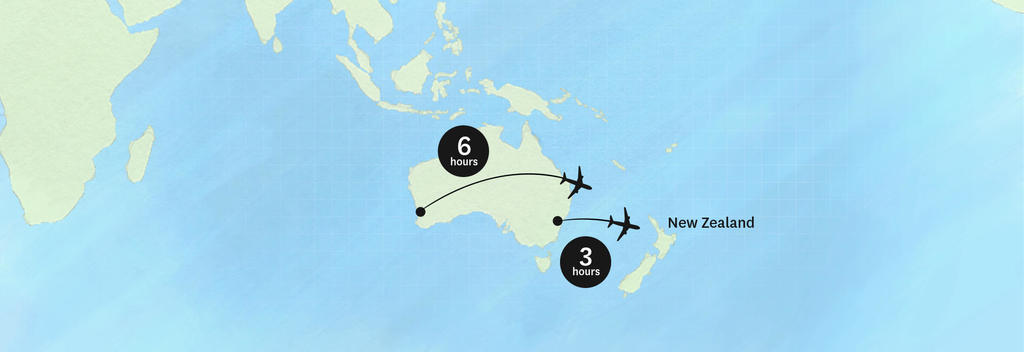 Australia flight times
