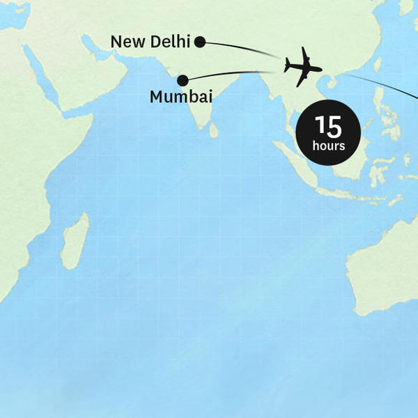 India flight times