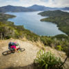 The Queen Charlotte Track is a walking/biking combined trail.  It is open to avid bikers from March - November.