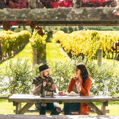 Number 11 Restaurant, at Wairau River Wines in Autumn