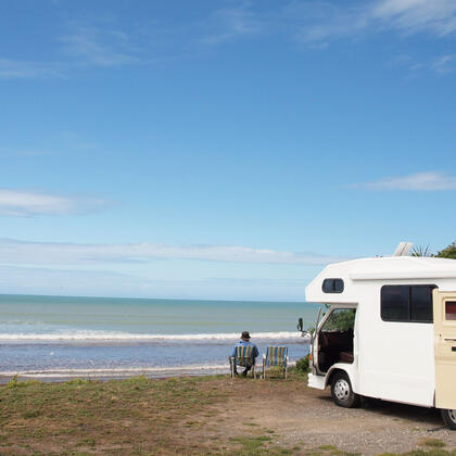 Marfell&#039;s Beach campsite