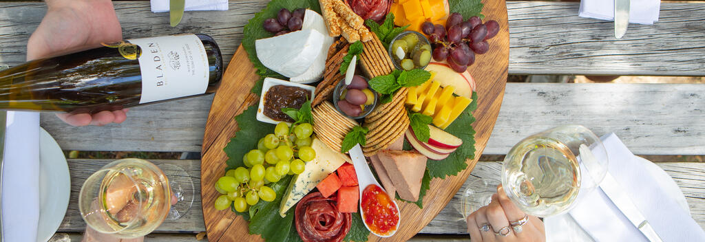 Grazing platter at the Malborough Food & Wine Festival