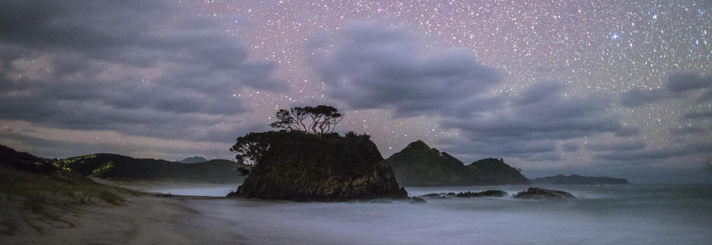 Great Barrier Island by night