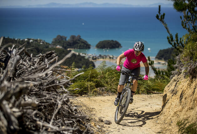 A popular holiday and biking destination with IMBA Gold Status, Nelson Tasman serves up rides stretching from mountains to sea and featuring highlights as diverse as ancient wilderness to country cafes and craft breweries.