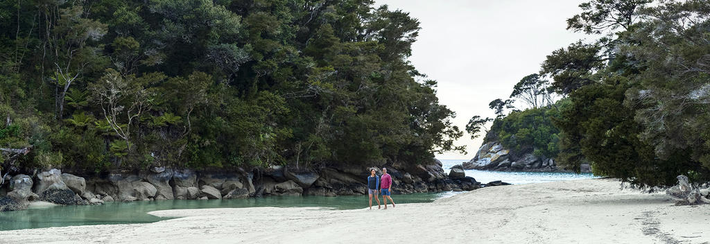 Walking the beaches of Abel Tasman National Park