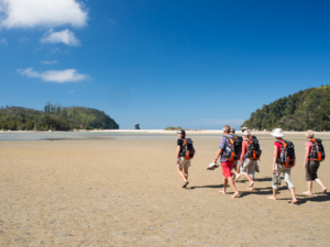 Abel Tasman National Park is one of the sunniest places in New Zealand.