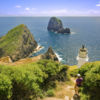 Cape Brett Walkway is a popular overnight walk in Bay of Islands, hikers will stay at DOC huts and utilise local water taxi for boat transfer.