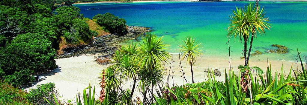 For excellent fishing, diving and swimming, discover Coopers Beach, Cable Bay, Taipa Tokerau Beach, Maitai Bay and many others.
