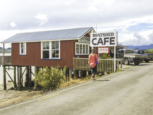 Boatshed Cafe, Rawene