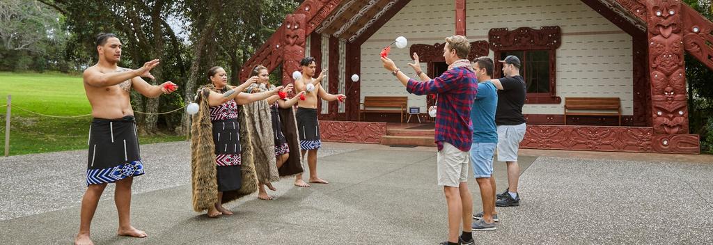 Entdecke unsere reiche Māori-Kultur.