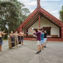 Mit dem Vertrag von Waitangi wurde der Staat Neuseeland gegründet. Das Land, auf dem sich dieser historische Moment abspielte, wird für die Nachwelt bewahrt. Besucher können sich bei Multimedia-Präsentationen, Führungen und Live-Darbietungen informieren.