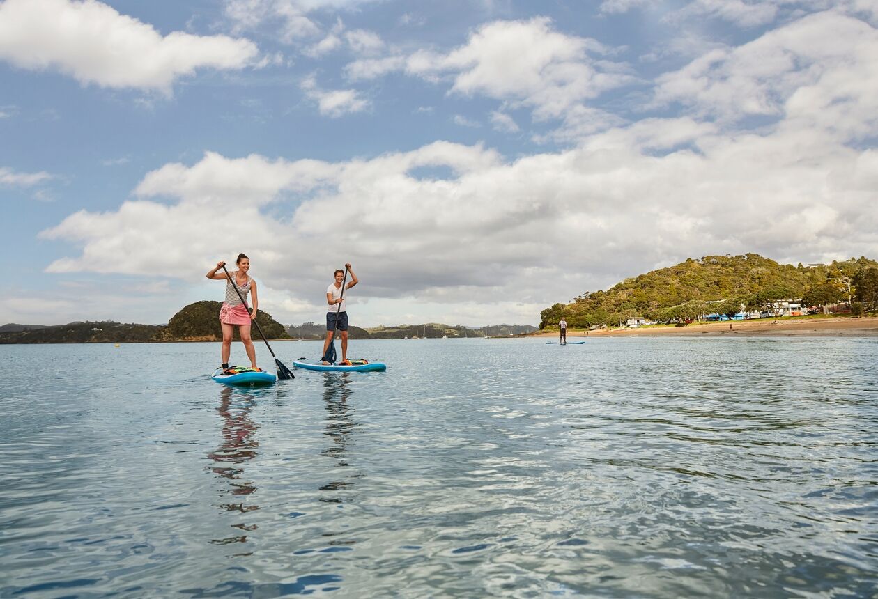 Stand Up Paddleboarding is one of the the best ways to explore New Zealand’s stunning coastline, lakes and islands.