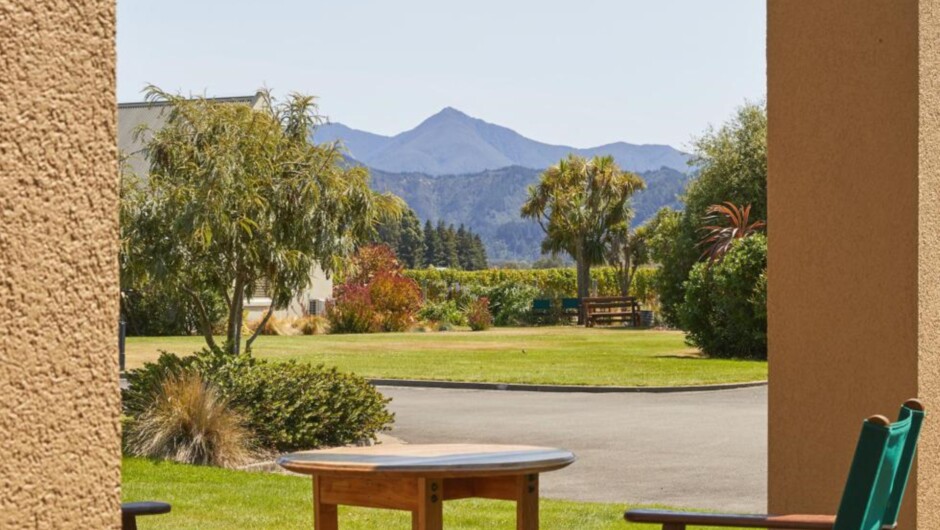 The Richmond Ranges from the back patio