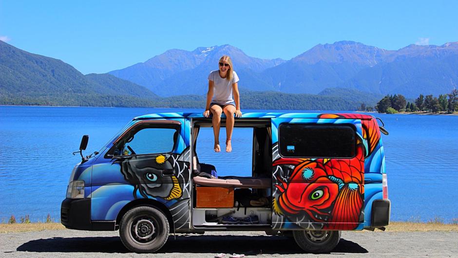 Freedom with Escape Campers in New Zealand.