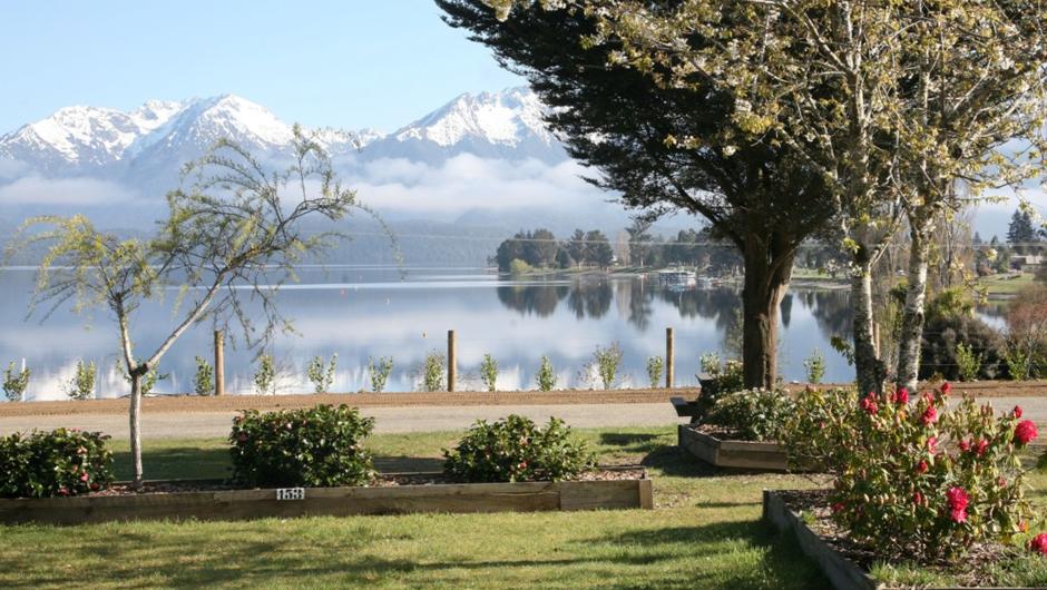 Lakeviews from Te Anau Lakeview Holiday Park Powered Sites