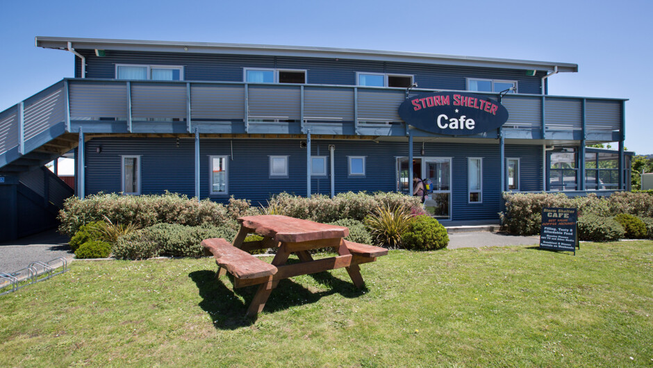 Storm-shelter Cafe