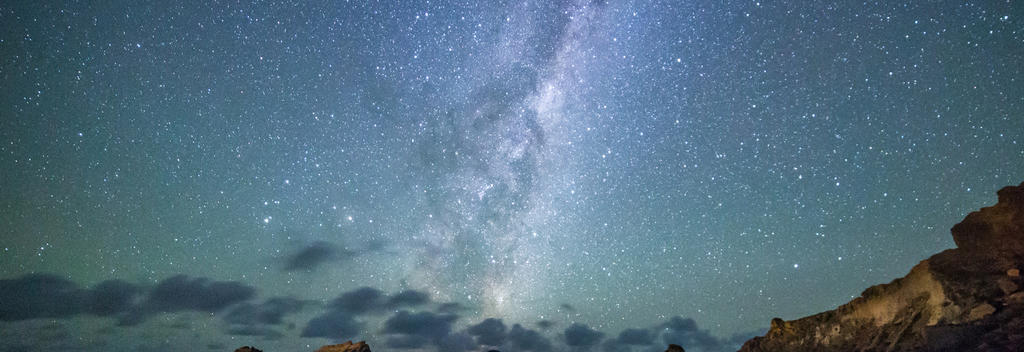 ワイララパ地方のキヤッスルポイントで星空観察