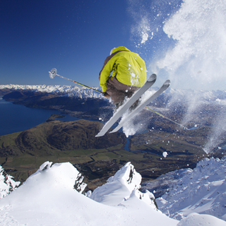 Skiing at the Remarkables, Queenstown