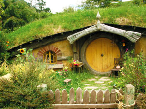 The Hobbiton™ Movie Set near Matamata in the North Island of New Zealand.