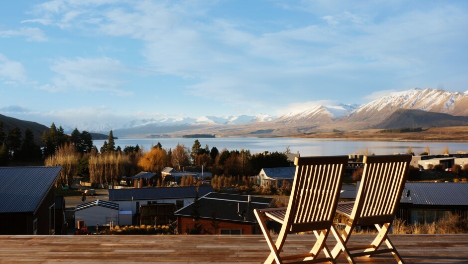 Deck chairs waiting for you