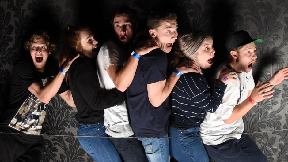 Frights with friends! Grab your mates for fun and adventure at Fear Factory Queenstown