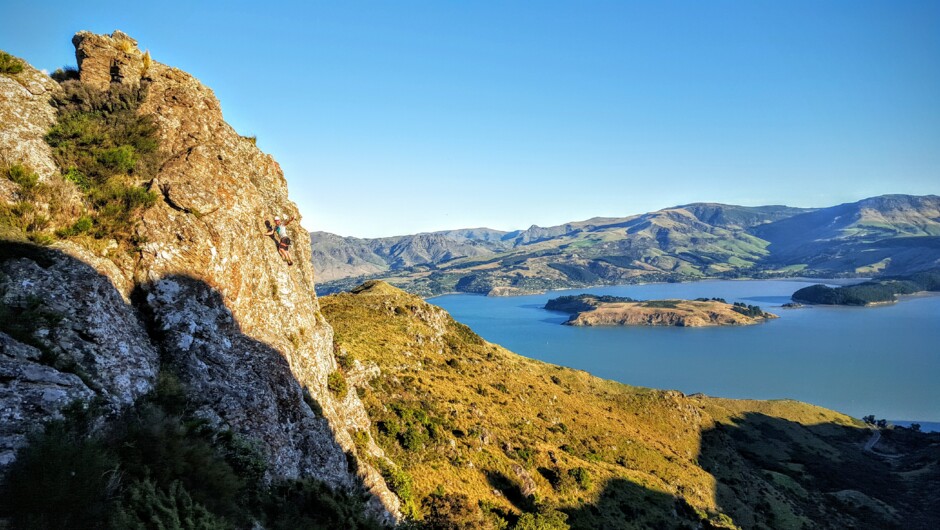 Rock climbing, Christchurch - Adventure by Nature