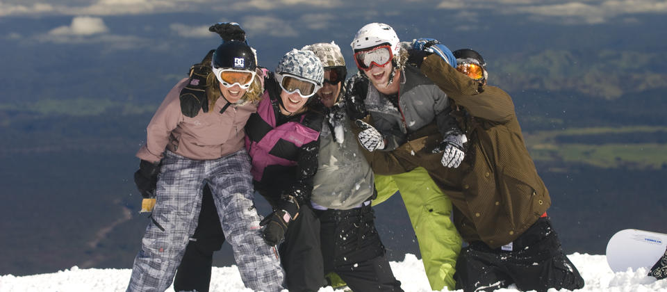 Ski Winter holidays on Mount Ruapehu