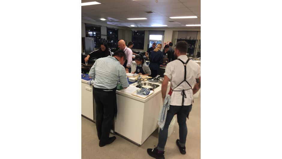 Auckland Seafood School - Cooking class